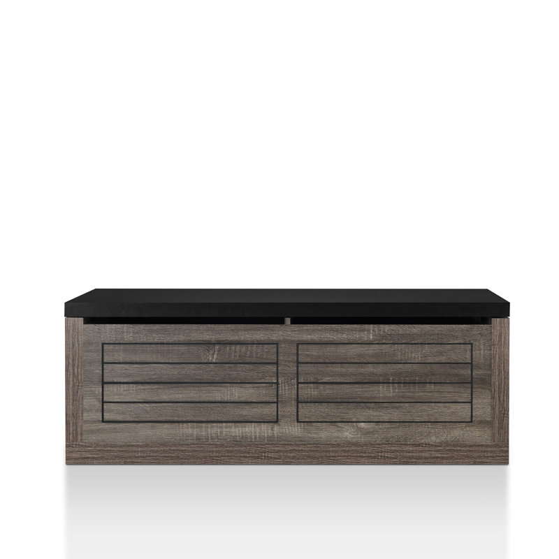 Solid Coffee Table with Storage