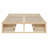 Full Size Platform Bed with 6 Storage Drawers, Antique Natural-1479010020-1479010018