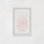 " Three Pink Circles " by Parvez Taj Painting Print