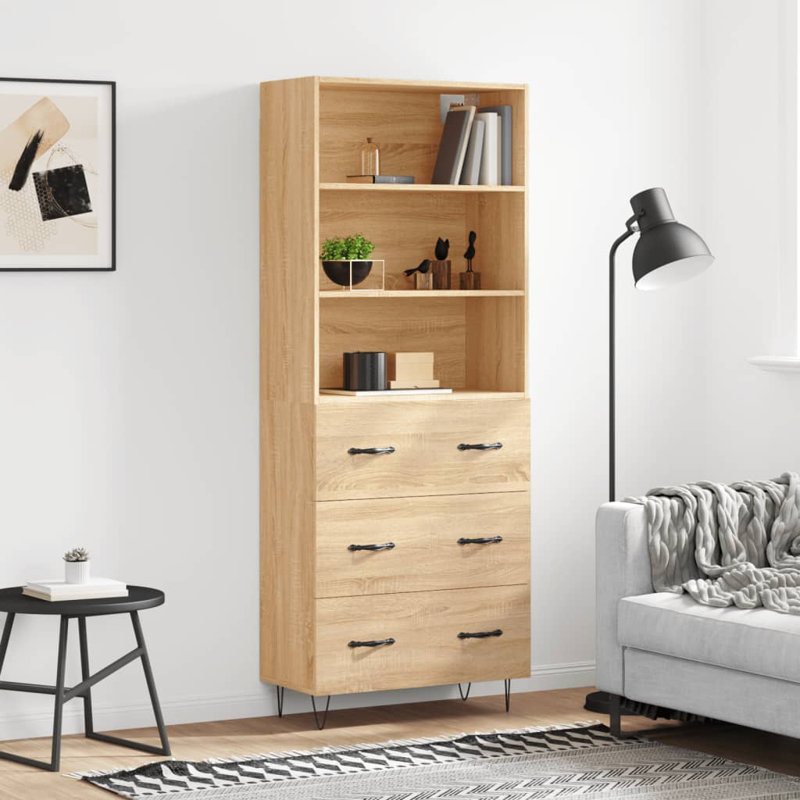 Nariko 69.5cm Sideboard, Sonoma Oak