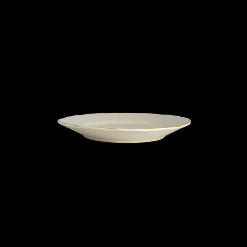 STYLELINE Maroo Plate Styleline, Blanc / Doré