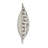 Moonbeam Chadwick Geometric Feather Reversible Throw Pillow