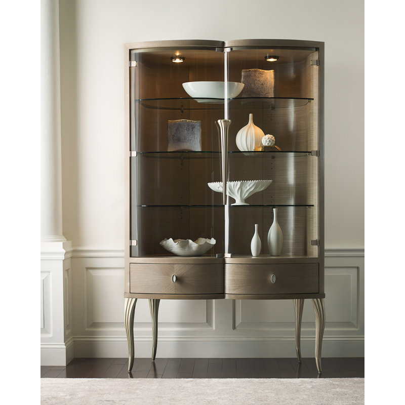 Lillian Solid Wood Lighted Display Stand