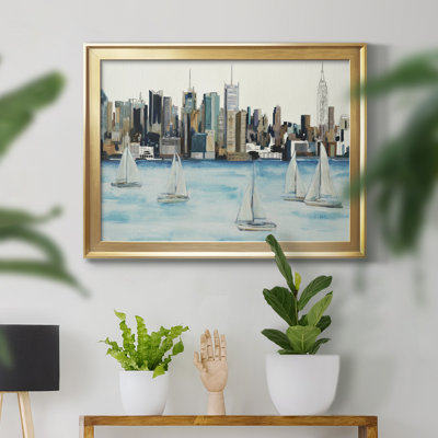 Boat City Boat City - peinture encadrée