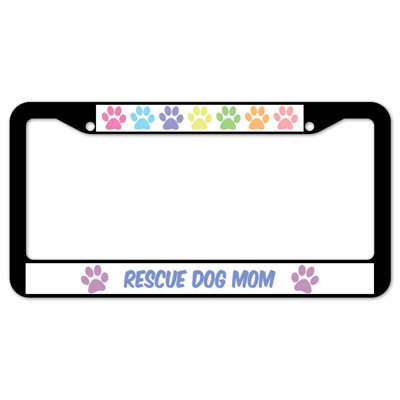 Cadre de plaque Resfant Dog Mom