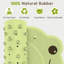Tapis de bain antidérapant pour bébé - 30 x 18 po (vert)
