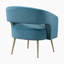 Fauteuil d'appoint 27,5 po Candide Modern Glam-1690656007