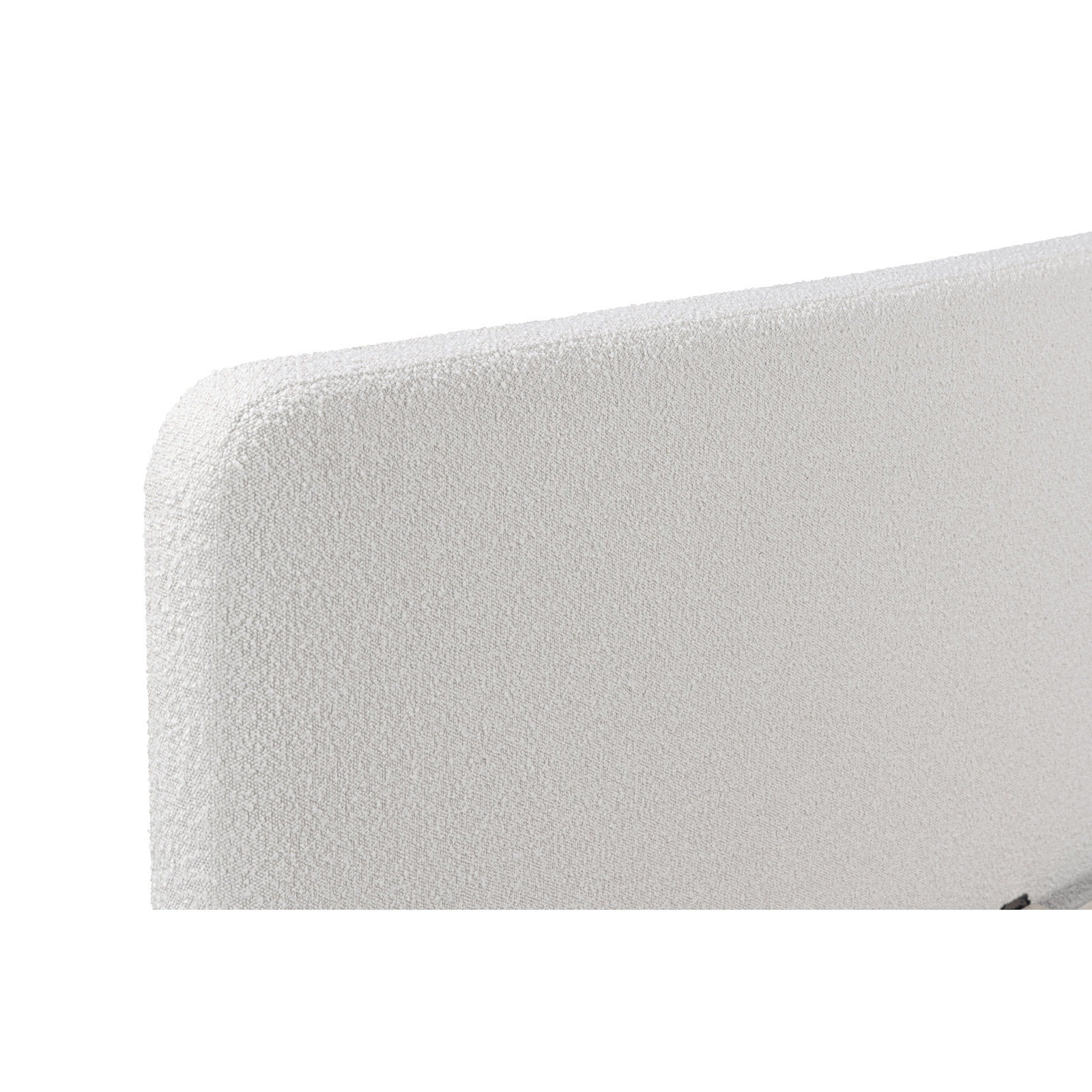 Dalina Upholstered Bed, Ivory Boucle, Queen