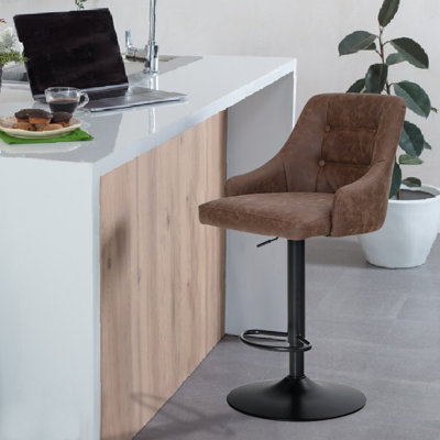 Tabouret pivotant à hauteur réglable