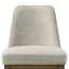 Chaise d'appoint Bryant (brun clair) rembourrée (ensemble de 2)