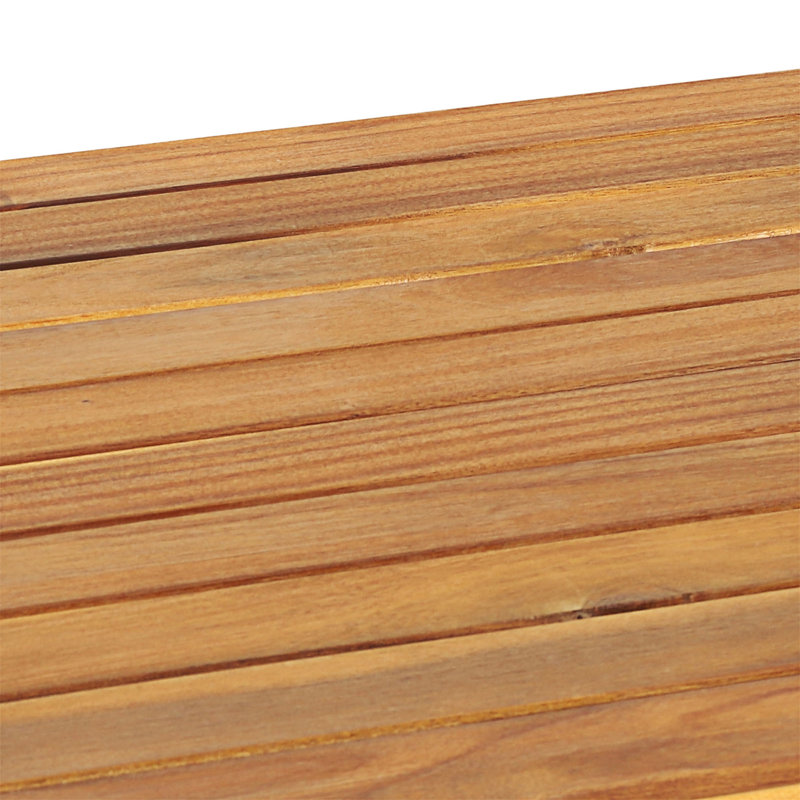 Ensemble de conversation d'extérieur en bois 4 pièces avec coussins