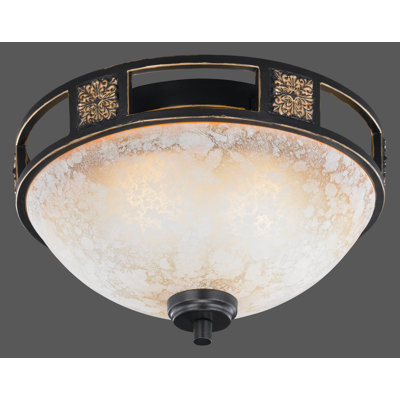 Mcmullan Glass Flush Mount