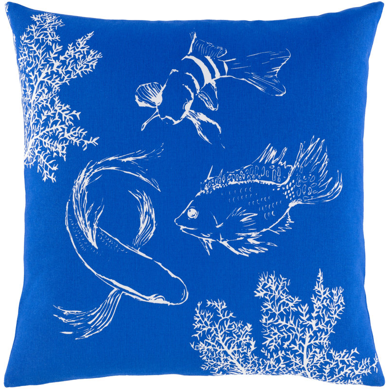  Housse de coussin en coton Sea Life