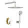 Complete Shower System with Rough in-Valve
