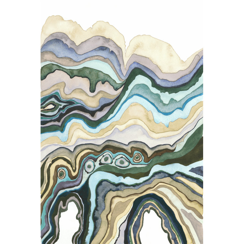 Quartz Lore IV by Grace Popp - Wrapped Canvas Art Prints, 46cm H x 30cm W x 3.8cm D