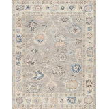 Cascade Hand Knotted Wool Area Rug