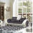 Shryock 82" Faux Leather Round Arm Sofa-401441324