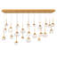 Quest 23 Light Crystal LED Multi-Light Pendant-149258942
