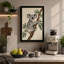 Koala in Eucalyptus Boho - Wrapped Canvas-1028757413-1028757414
