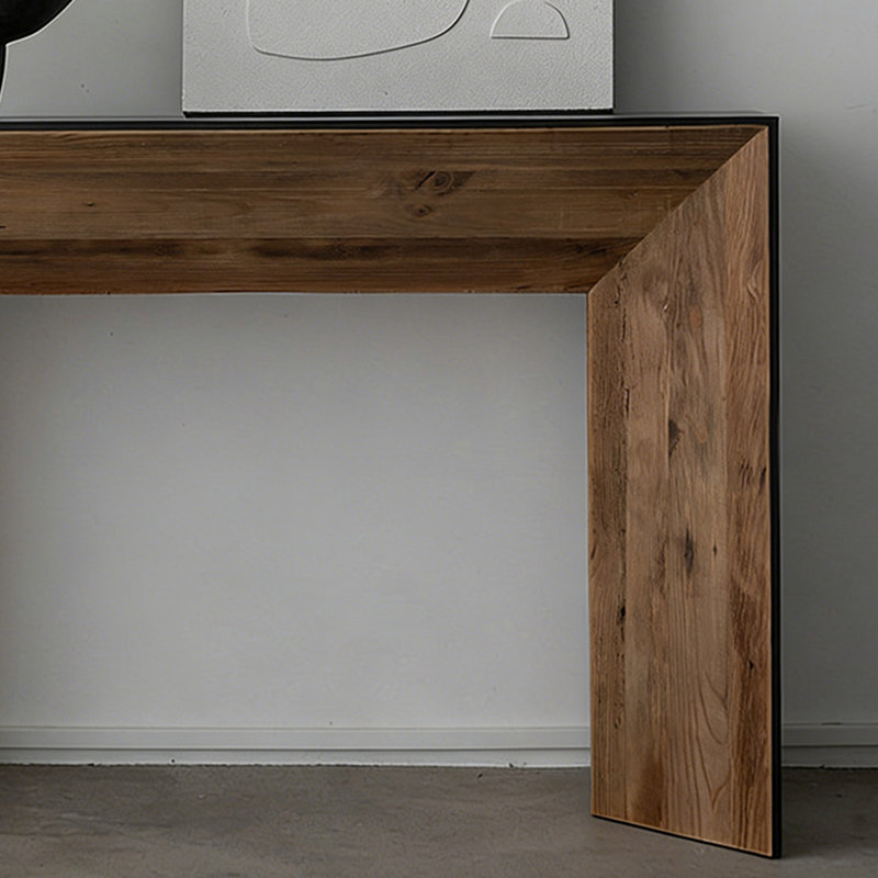 Simple Retro Solid Wood Console Table