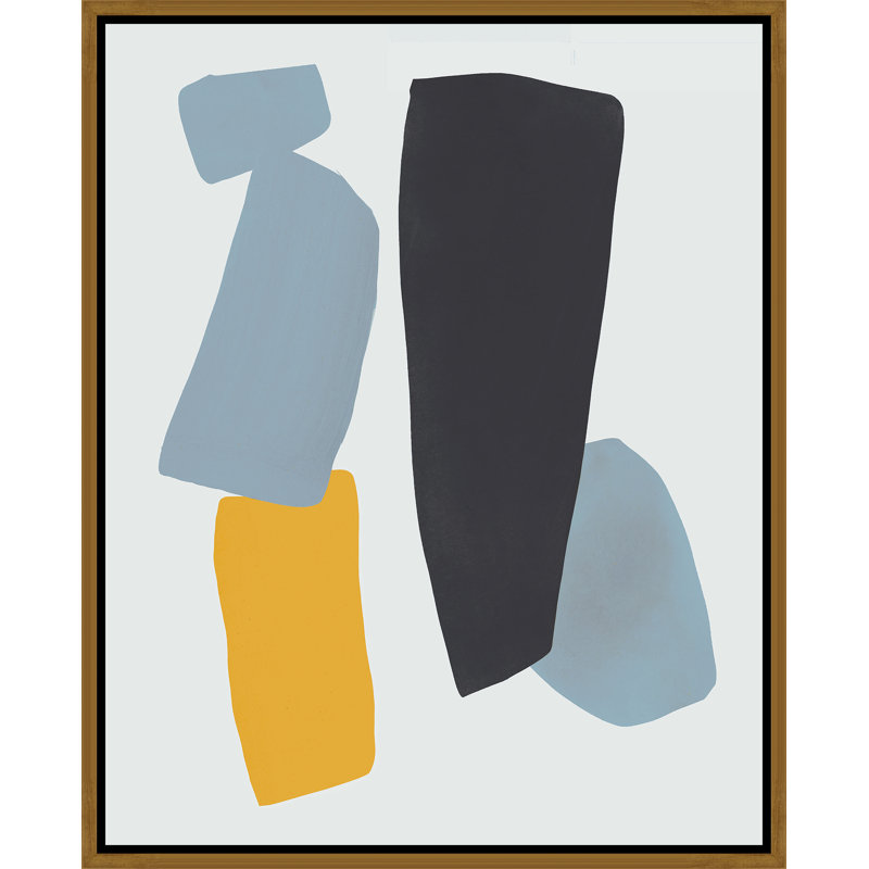"Spaces out V" par Eve Fairwell - cadre flottant, impression sur toile