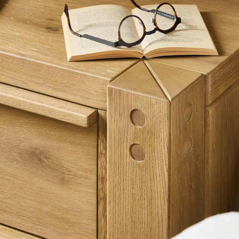 Emmer Nightstand-Aged Smoked Oak