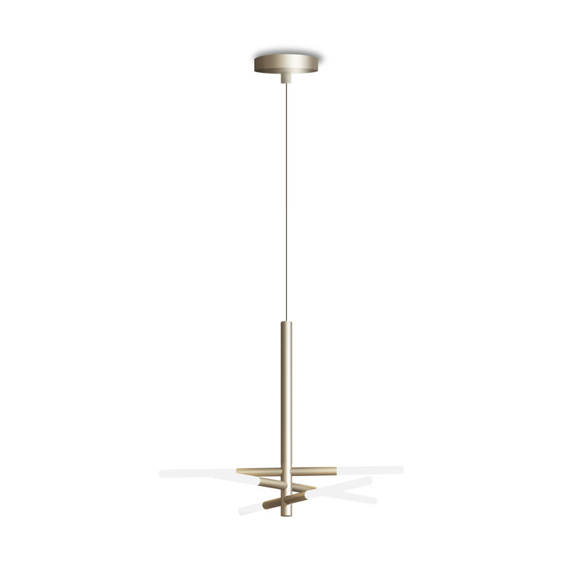 Bianca Suspension Lamp, Brass