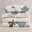 Housse de couette à gros motifs floraux en mélange de coton, beige/multicolore, taille Queen-135106077