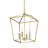 Aspen 4-Light Dimmable Lantern Geometric Chandelier-744401265-685230191