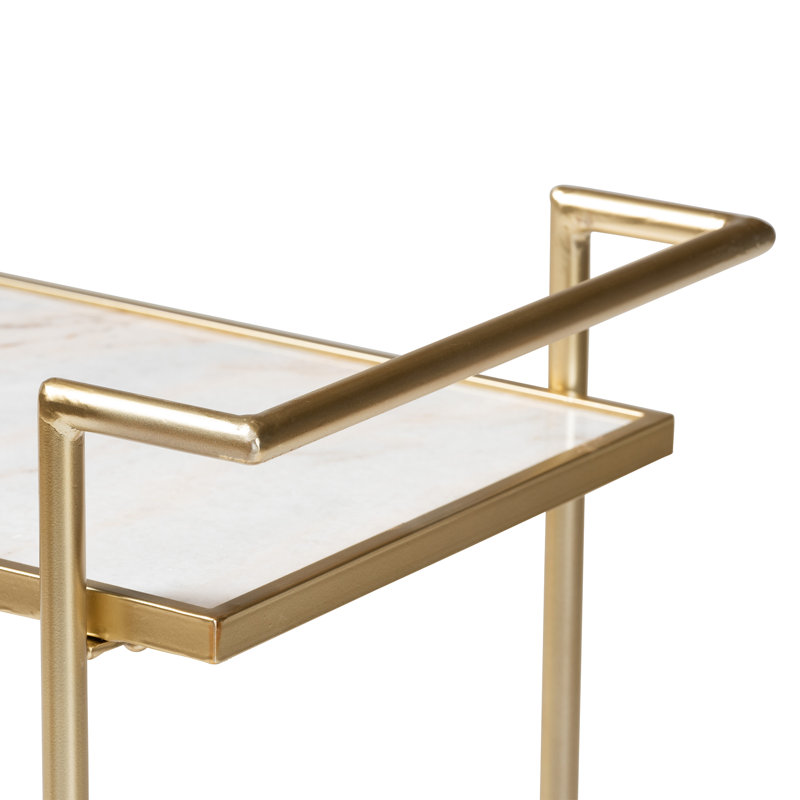 Izzi Metal Bar Cart