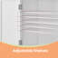 Arhavi 43.5" H 4-Door Floor Storage Cabinet with Adjustable Shelves-1326384471