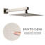 Douche murale complète avec valve brute-63805820