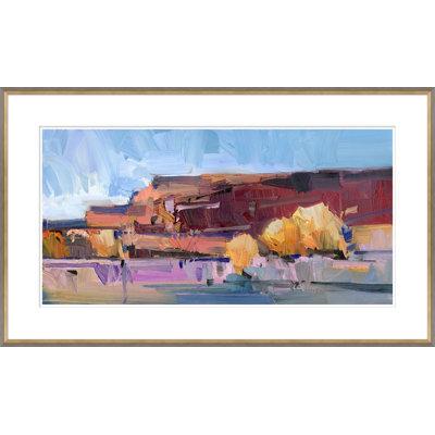 Joseph Mota " Desert Light " by Joseph Mota Painting Print