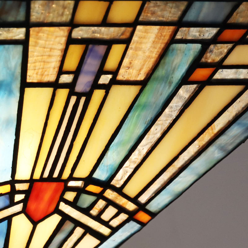 Plafonnier 14 lumières Tiffany