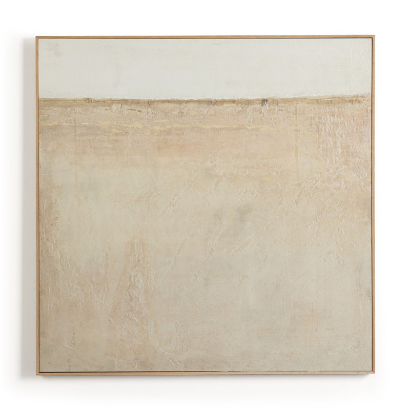 Coastal Desert Painting by Paul Meyer, 48" H x 48" W