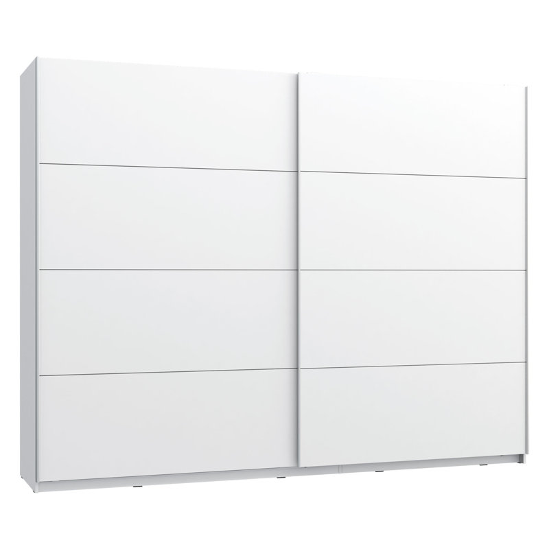 Carmelita 2 Door Wardrobe, White