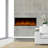Melody Series Multi-sided Smart Electric Fireplaces-1871642861