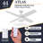Frittelli 44'' Ceiling Fan with LED Lights and Remote Included-2044223687