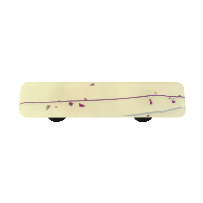 Mardi Gras 3" Centre Bar Pull, Black
