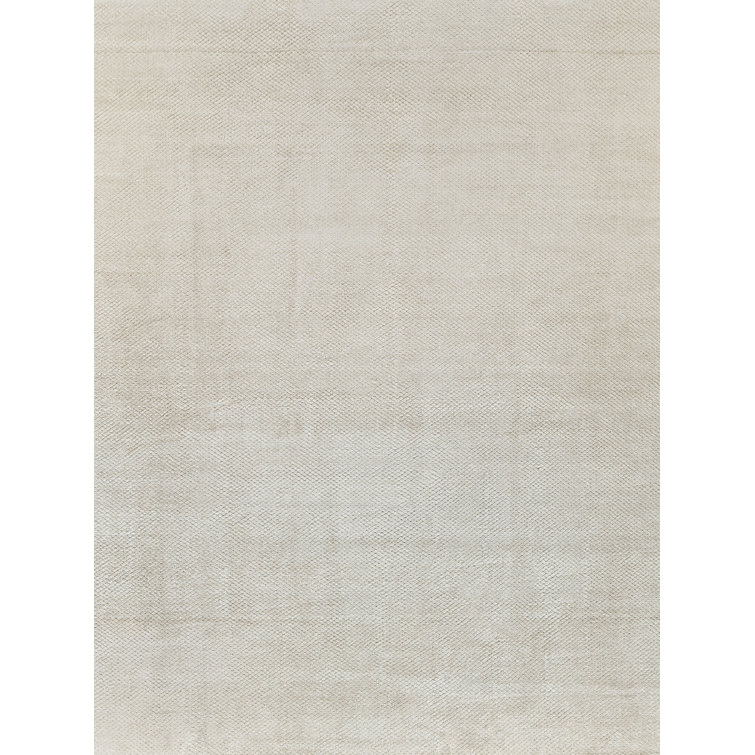 Pearl Geometric Area Rug in Beige