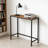 Industrial Narrow Console Table For Behind Couch - Space Saving Entryway Sofa Table With Rustic Wood Top For Hallway, Living Room, And Foyer