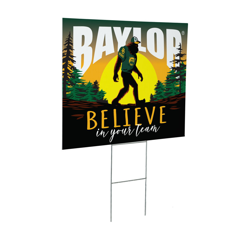 Enseigne de cour de l'Université Baylor, Bigfoot