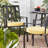 Outdoor Round Dining Chair Seat Pad-268982482