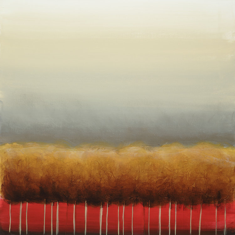 Red Light par Eve - Estampe numérique sur toile tendue avec châssis, H 12 po x l 12 po x P 1,5 po