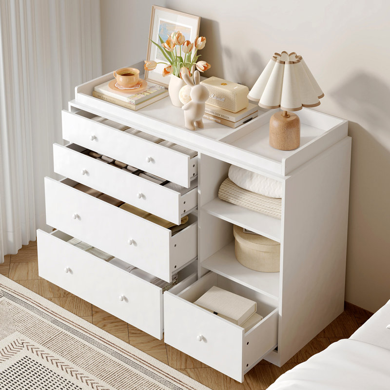 Versatile Changing Table With Ample Storage