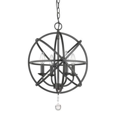 Puma 4 - Light Dimmable Globe Chandelier