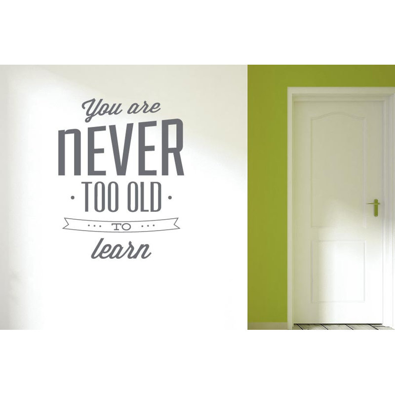 Wall Decal, Grey, Large