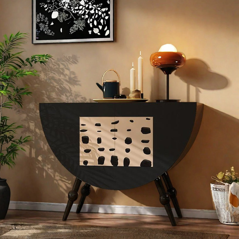 Console en bois massif de style américain