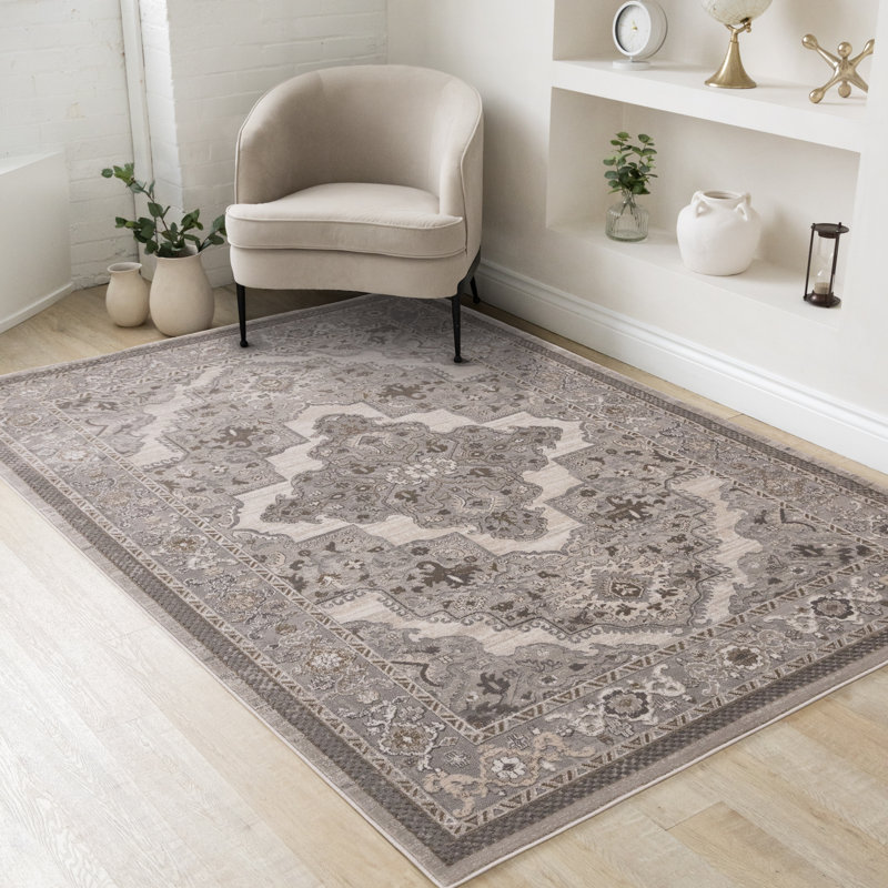 Tapis taupe Kymani, Rectangle 7 pi 10 po x 10 pi 6 po