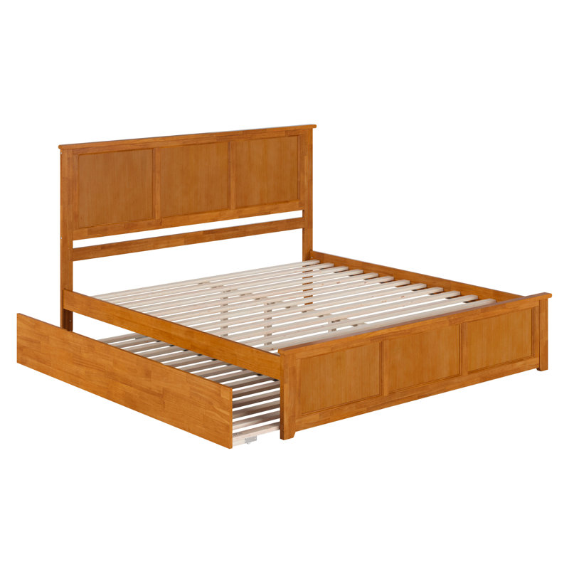 Madison Platform Bed with Matching Footboard & Trundle - Thumbnail 3